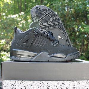 Jordan 4 GS Black Cats (5Y)